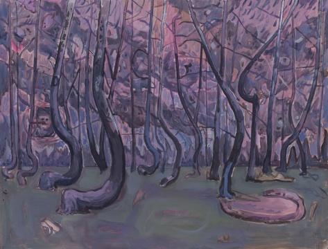《舞树》150×200cm 布面油画 2016