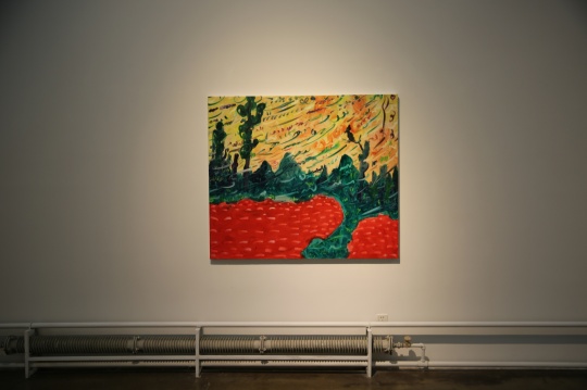 《叫春》 130x150cm 布面油画  2016

