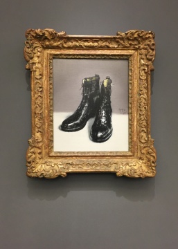《Boots》45.5 x 37 cm  布面油画  2009 © 曾梵志工作室

