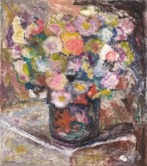 
孔柏基 《花与花瓶》 120×95cm 纸上油画 2007

CNY：1，500，000-1，800，000

