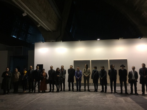 第四届“新朦朧主义”展览，艺术仓库开幕现场
