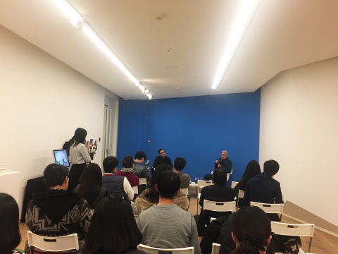 孙冬冬×徐累的对话现场
孙冬冬×徐累的对话现场