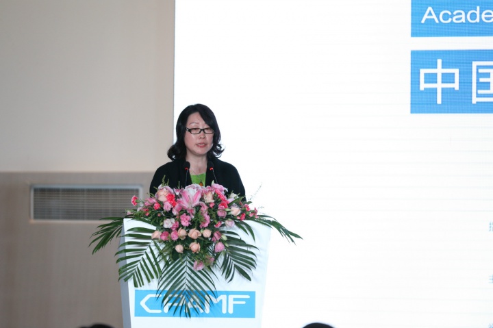 第四届中国民营美术馆发展论坛轮值主席、上海二十一世纪民生美术馆馆长 甘智漪
