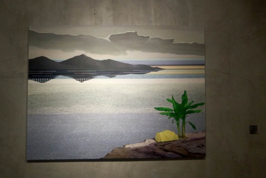 张木 《远山》 150×200cm 布面油画 2015
