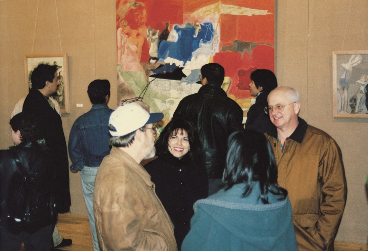 1997年日坛“世纪艺苑”举办的曹力个展
