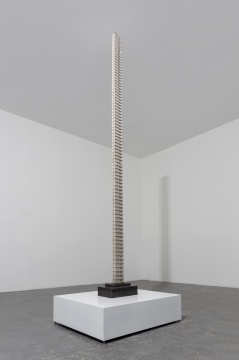 蔡磊 《剩下的》255×10.5×4.5cm 水泥、钢筋 2016
