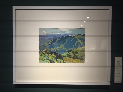 《风景写生》 27.5×36cm 水彩 1950年代
《风景写生》 27.5×36cm 水彩 1950年代