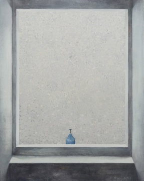 《窗》 80×100cm 布面油画 2016
