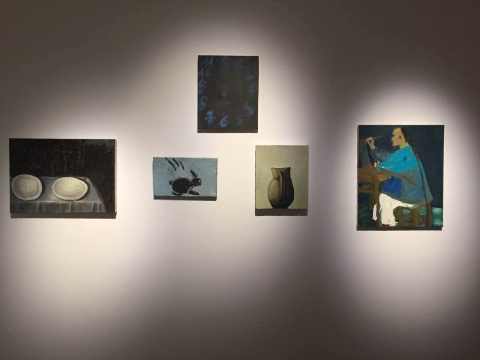 克里斯托弗·伊沃雷作品，本次展览中所有作品名均为《无题》
