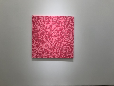 《城市基因 Tate Modern》 130×130cm 布面丙烯 2013
