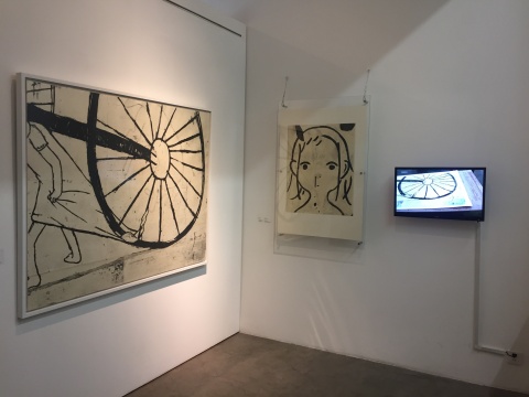 “村上早:童迹展览”现场 “村上早:童迹展览”现场