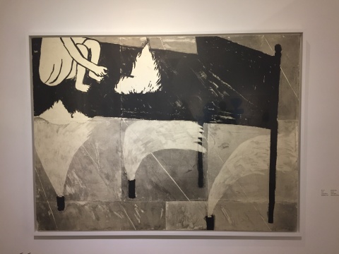《火化》 118×160cm 蚀刻版画 2015
《火化》 118×160cm 蚀刻版画 2015