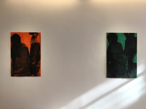 左:Jean-Charles Blais 《12 12 16》 108.5×73cm 纸上水粉、木炭、拼贴、针 2016
右:Jean-Charles Blais 《10 11 16》 112×74cm 纸上水粉、木炭、拼贴、针 2016
左:Jean-Charles Blais 《12 12 16》 108.5×73cm 纸上水粉、木炭、拼贴、针 2016
右:Jean-Charles Blais 《10 11 16》 112×74cm 纸上水粉、木炭、拼贴、针 2016