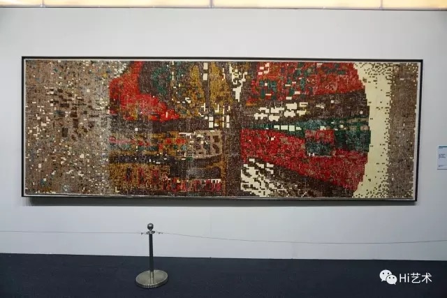 仁庐画廊售出的百万级别的、余友涵迄今为止最大尺幅的作品，也是本届Art Central最重要的作品之一
