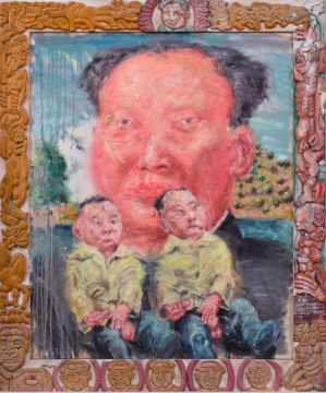 刘炜 《毛泽东的一代》 123.5×103.8cm 油画画布、手绘木雕画框 1992-1999

成交价：1090万港元
