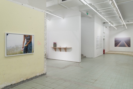 美籍华人艺术家张怡国内首个展“再解构”展览现场
