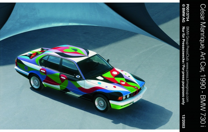BMW Art Car Cesar Manrique

