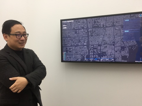 李昊作品 《全息之境——大数据与城市多维透视》
