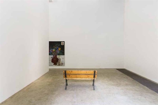 2017北京现在画廊“Parker Ito：#17”现场，虽然是这位生于1986年的艺术家的亚洲首秀，画廊负责人黄燎原表示“开幕前便已售罄”

