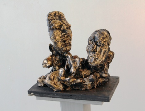  圣克莱尔·切明《伊俄卡斯忒和拉伊俄斯》35×30×20cm 青铜  2017 

