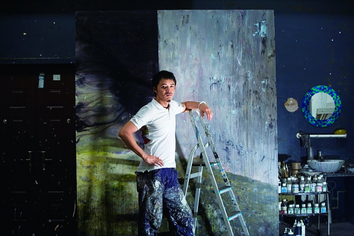 2008年韦嘉在重庆的工作室
