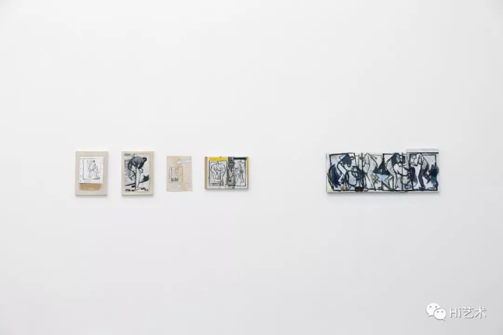 3月4日，刘晓辉个展“两个动作”在香格纳画廊北京空间现场

 
