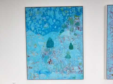 《东山雪霁No.1》168x130cm 布面油画 2017
