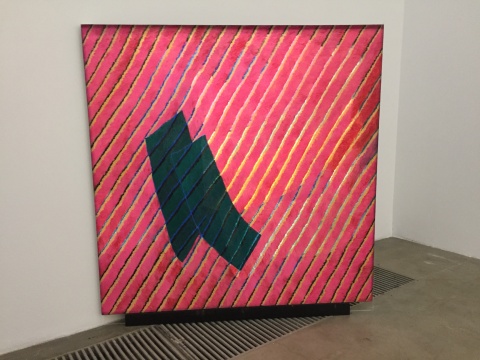 《NO.72》 180×180cm b布面油画 2017
《NO.72》 180×180cm b布面油画 2017