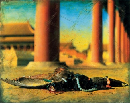  洪磊 《紫禁城的秋天（太和殿东回廊》102.7×85cm 彩色合剂冲印 1997
