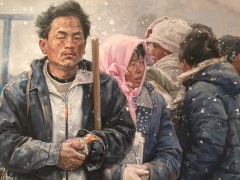 王少伦 《出路》 200×300cm 布面油画 2011