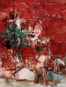 《红松石1》130×100cm 布面油画 2015
