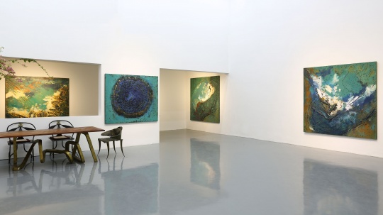 艾米李画廊首次带来瞿倩梅个展 抽象的“鎏金岁月”