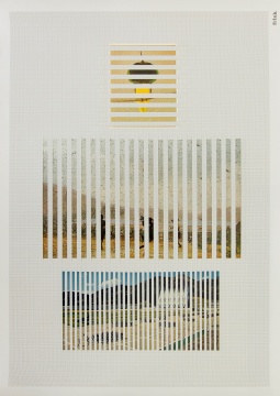 Goshka Macuga
Discrete Model No 006, 2018
paper collage
Collection of the Artist, London

