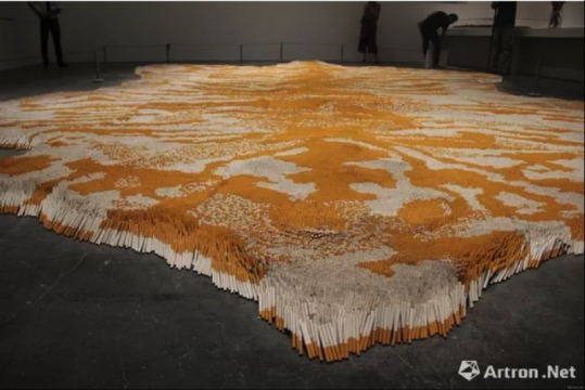 “思想与方法”徐冰个展现场
“思想与方法”徐冰个展现场