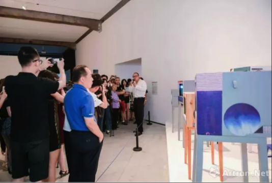 “中国当代艺术年鉴展2017”展览现场
“中国当代艺术年鉴展2017”展览现场