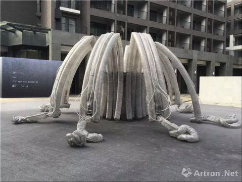 “开”展现场
“开”展现场