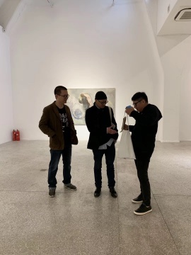 左起：黄立言、冯博一、王晓松（摄影：Shirley，图片来自王晓松）
