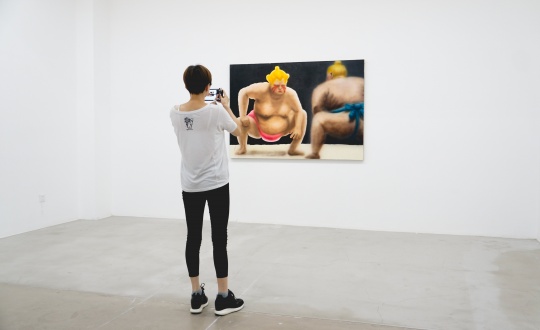 “虾米碗糕”展览现场

