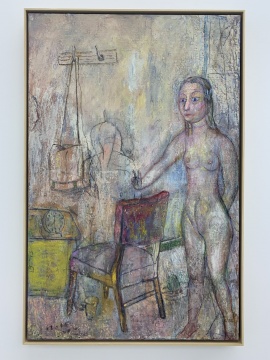 任小林 《一室》 100×75cm 布面油画 2014
