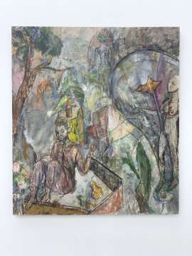 任小林 《女主人的庄园》 180×160cm 布面油画 2019
