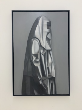 ​谭永勍 《生化人》 90×60cm 布面油画 2019