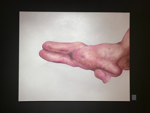 《蠕动的身体NO.3》 200×160cm 布面油画 2018-2019

