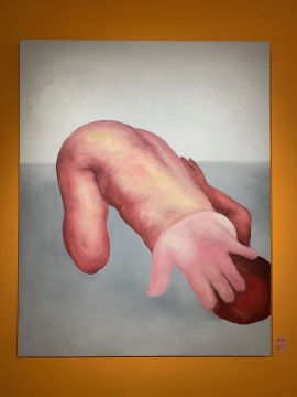 《蠕动的身体NO.5》 150×200cm 布面油画 2018-2019
