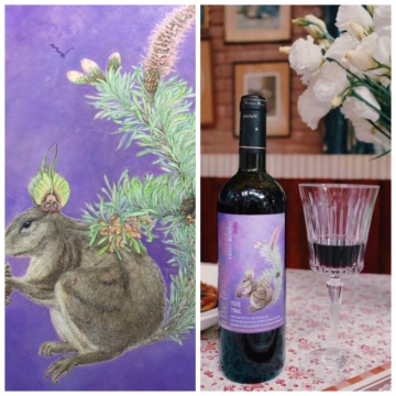 衫松鼠 何玲
艺术微喷
24.5X33.5cm
2019
一幅作品配两瓶同款作品为酒标的初葡萄酒
心有所“鼠”·当代艺术专场

