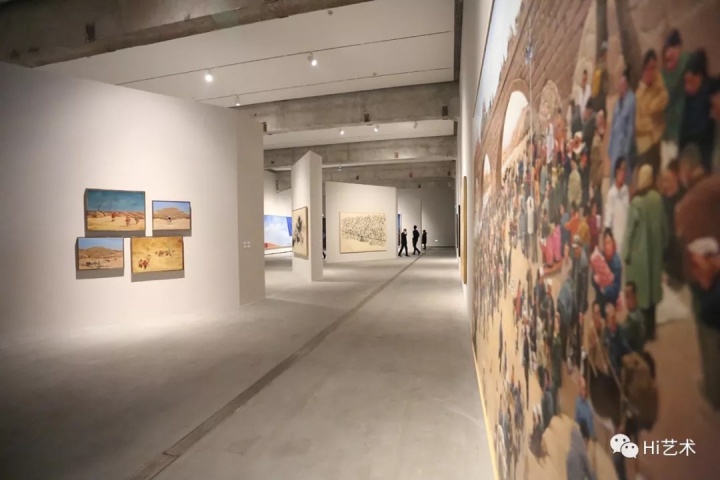 北京民生现代美术馆贺丹同名个展展览现场
