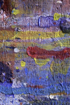 《垫画的木块 04》, 收藏级艺术喷绘, 140 x 93cm, 2014
