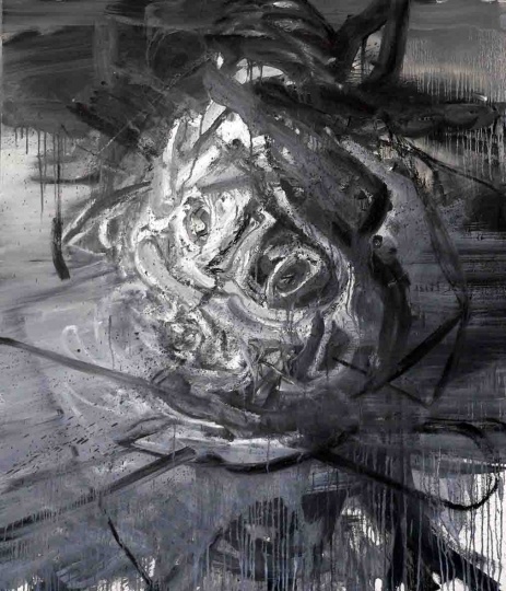 《心脏系列2》 130×100cm 布面油画 2008
《心脏系列2》 130×100cm 布面油画 2008