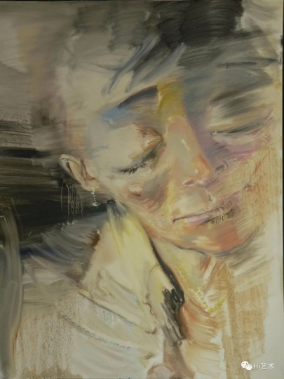 《展示系列6-女人》 100×80cm 布面油画 2009
《展示系列6-女人》 100×80cm 布面油画 2009
