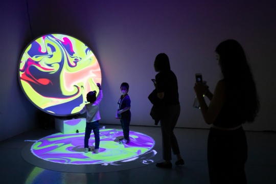 融合科技与艺术，呈现澎湃数字文明观，亚洲数字艺术展在北京时代美术馆启幕