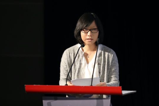 艺术家、策展人、KADIST中国项目总监沈瑞筠发表演讲
